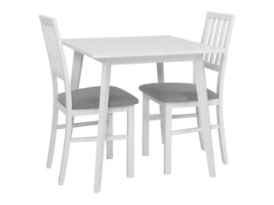 Dining Table + 2 Chairs , D80 x H80cm Asti - Image 1 of 4