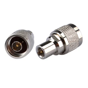 2-Pack FME Male to N Male Antenna Connector Adapter for Trucker Wilson Booster - Picture 1 of 4