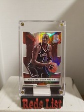 2013-14 Spectra Red Die-Cut Prizm #93 Kevin Garnett 21/25 Brooklyn Nets HOF 