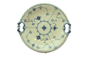 bing und groendahl blue malet -strohmuster- Platte mit Griff 25cm. - Sonderpreis - Bild 1 von 1