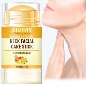 Turmeric Neck Cream Stick Firming Glycerol Hyaluronic Acid Anti-Wrinkle Vitamin - Picture 1 of 14