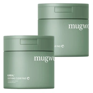 Almohadilla transparente calmante KUNDAL MUGWORT 120 ml x 2 piezas (120 almohadillas) almohadilla exfoliante cuidado de la piel - Imagen 1 de 23