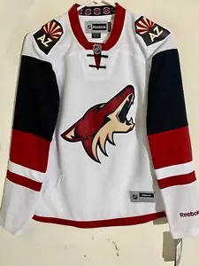 Maglietta Reebok Donna Premier NHL Arizona Coyotes Team Bianca Alt taglia S - Foto 1 di 2