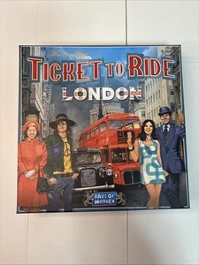 Ticket to Ride London Board Game Days of Wonder 2004-19 Open Box Complete - Picture 1 of 6