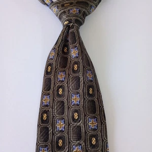 Cravatta Robert Talbott Best of Class Nordstrom 100% seta.  Cucito a mano 4" X 58" - Foto 1 di 12