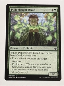 MTG War of the Spark Pollenbright Druid 173/264 NM - Picture 1 of 2