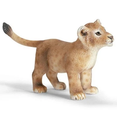 NEW Schleich 14364 Lion Cub wild life figurine animal replica figure RETIRED toy - image 1 of 2