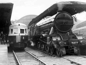 Seater Diesel electric Armstrong Whitworth railbus first of its ki- Old Photo - Foto 1 di 1