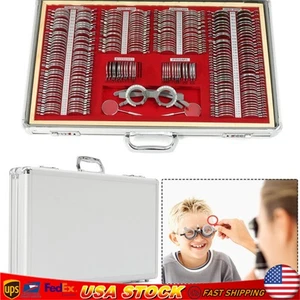 Trial Lens Set With Metal Rims for Optometrists, Vision Testers 266 X Lens - Picture 1 of 12