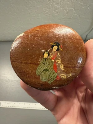 Piedra artística japonesa vintage  Foto 1 de 4