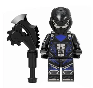 2 inch Custom Power Ranger, Black Ranger Minifigure, New/Mint - Picture 1 of 1