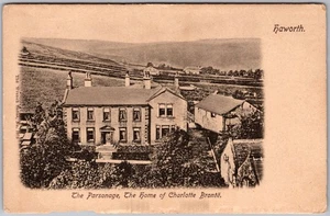 Antigua postal histórica de las hermanas Bronte Parroquia Haworth, Inglaterra 1900 - Imagen 1 de 2