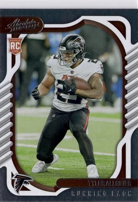 Tyler Allgeier 2022 Panini Absolute #198 Retail Atlanta Falcons Rookie - Image 1 of 2