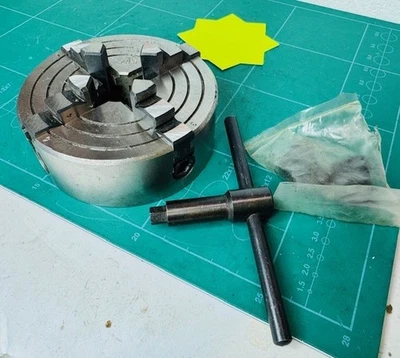 Soba Perfil Bajo 80mm 4 Articulación Independiente Torno Chuck (Ex Display) - Imagen 1 de 4