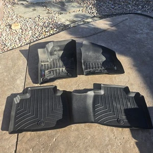 2010-2018 Lincoln MKX, 2019-2023 Lincoln Nautilus WeatherTech Floor Liners Black - Picture 1 of 13