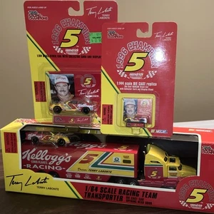 Terry Labonte 1996 NASCAR Cup Series Champion Hauler Car 1:64 Diecast Lot - Picture 1 of 16