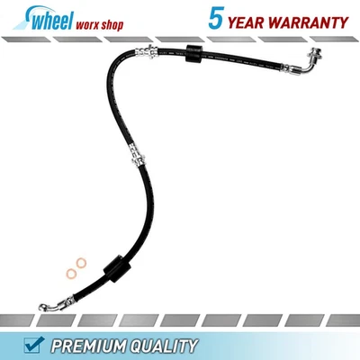 Mangueira hidráulica de freio dianteiro LH para Chevrolet Geo GMC Tracker Suzuki Sidekick X-90 - Imagem 1 de 4