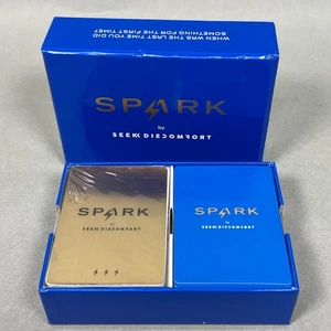 Seek Discomfort Spark Card Game Base set 200 Conversation Cards Open Box - Picture 1 of 8