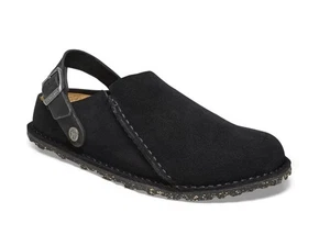 Birkenstock Lutry Premium Suede Wildleder Leder - Schwarz EU 42R - 46R - Bild 1 von 2