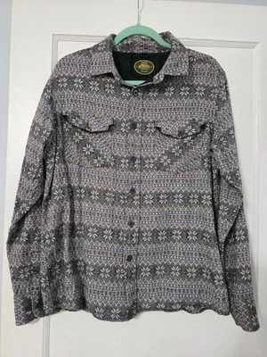 Satilla Boardsports Men's Button Up Shirt Size Medium - Image 1 of 4