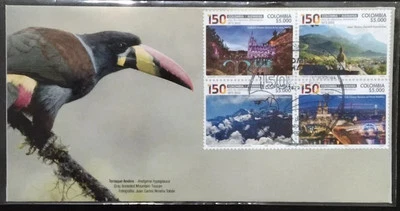 Colombia Germany 150 Anniversary Diplomatic Relations First Day Cover 2022-ZZIAA - Image 1 of 4