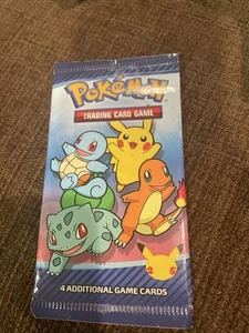Pokemon McDonalds 25th Anniversary Promo Booster Pack 2021 SEALED MINT 5for20$ - Bild 1 von 2