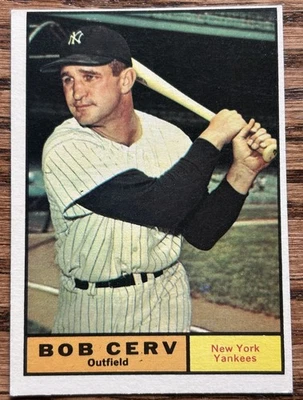 1961 Topps Bob Cerv #563 sharp - Image 1 of 2