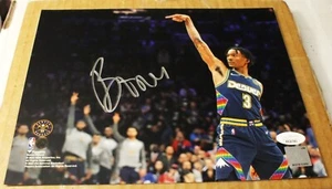 BONES HYLAND MINNESOTA TIMBERWOLVES SIGNED NUGGETS 8X10 NBA PHOTO - JSA - Picture 1 of 3