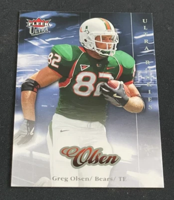 2007 Fleer Ultra - Retail - Ultra Rookies - #223 - Greg Olsen (RC) - Image 1 of 2