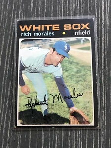 1971 RICH MORALES Topps #267 Chicago White Sox EX/EXMINT - Bild 1 von 2