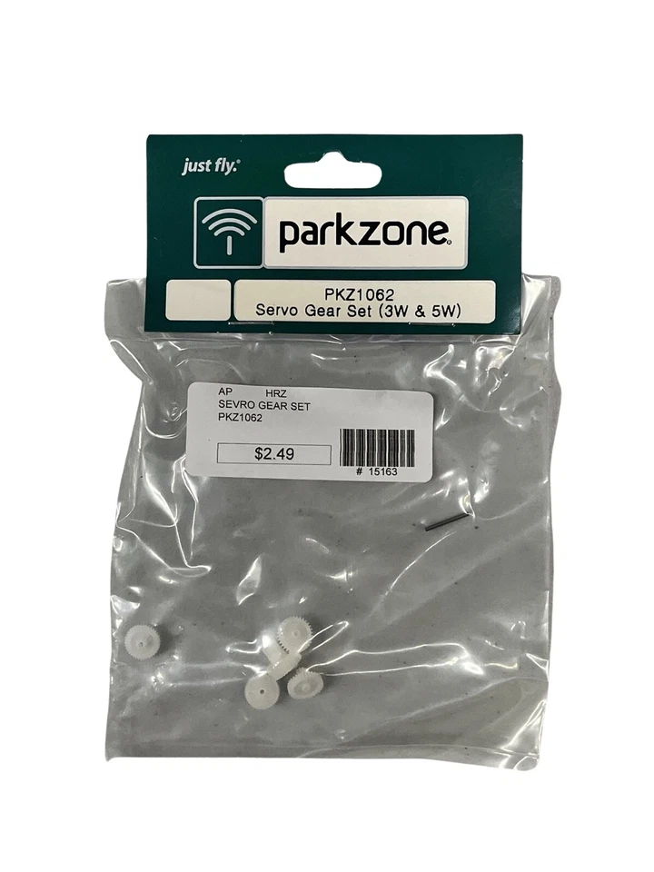 ParkZone PKZ1062 Servo Gear Set (for 5W servo): HobbyZone Super Cub - Image 1 of 1