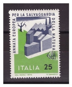 Italy 1970 - Nature Conservation - Shifted Colors 25 Lire New - Picture 1 of 2