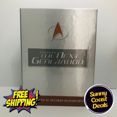Star Trek La Próxima Generación Completo Temporada 2 DVD Caja Set - Nuevo y Precintado  Foto 1 de 4