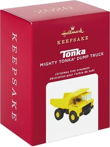 Camión de volteo Mighty Tonka 2020 adorno con sello - Imagen 1 de 4