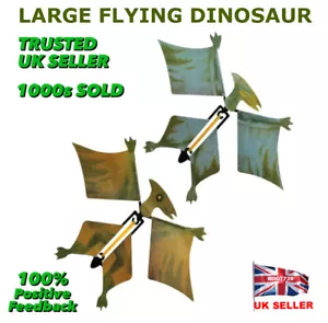 Aufzieh Magic Surprise Fliegender Dinosaurier Grußkarte Geburtstag Streich Geschenk - Bild 1 von 4