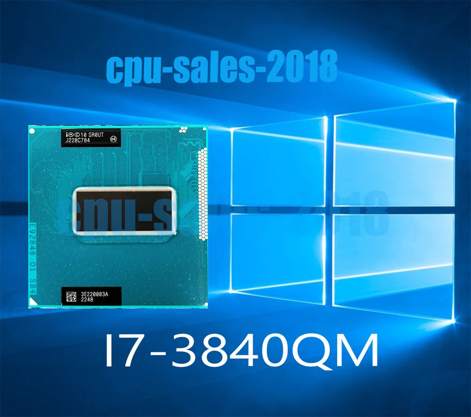 Intel Core i7-3840QM 2.8GHz 8M Quad-Core SR0UT CPU Processor - Image 1 of 1