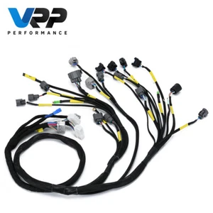 For 1992-2000 Honda Civic Integra 0BD2 D & B-series Tucked Engine Wire Harness - Picture 1 of 12
