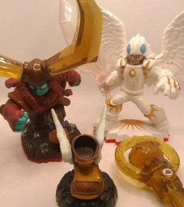 2 Trap Team Masters Knight Light and Head Rush más botas aladas y Orbe de Tierra - Imagen 1 de 10