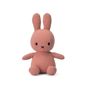 NEU OFFIZIELLES MIFFY NIJNTJE MOUSSELINE ROSA WEICHSPIELZEUG PLÜSCH DICK BRUNA - Bild 1 von 7