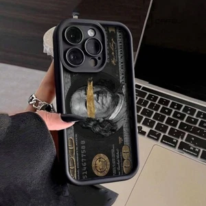 Coque téléphone personnalisée thème dollar américain pour Apple iPhone 16 Pro Max 15 14 13 12 - Photo 1 sur 7