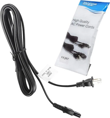 HQRP AC Stromkabel für HP Officejet 6305 6500 6600 6700 7000 7110 7115 7500 - Bild 1 von 4