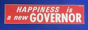 Pegatina parachoques HAPPINESS IS A NEW GOVERNOR 4x15 - Imagen 1 de 3