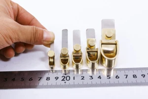 Gitarrenbauer Werkzeug 5tlg konvexer Boden Messing Hobel Werkzeug Geige Spezialwerkzeuge - Bild 1 von 10