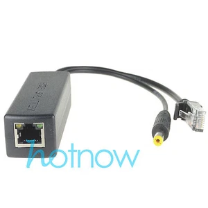 12 pcs Active PoE Splitter Power Over Ethernet 48V to 12V for IEEE802.3af 1A-2A - Afbeelding 1 van 5
