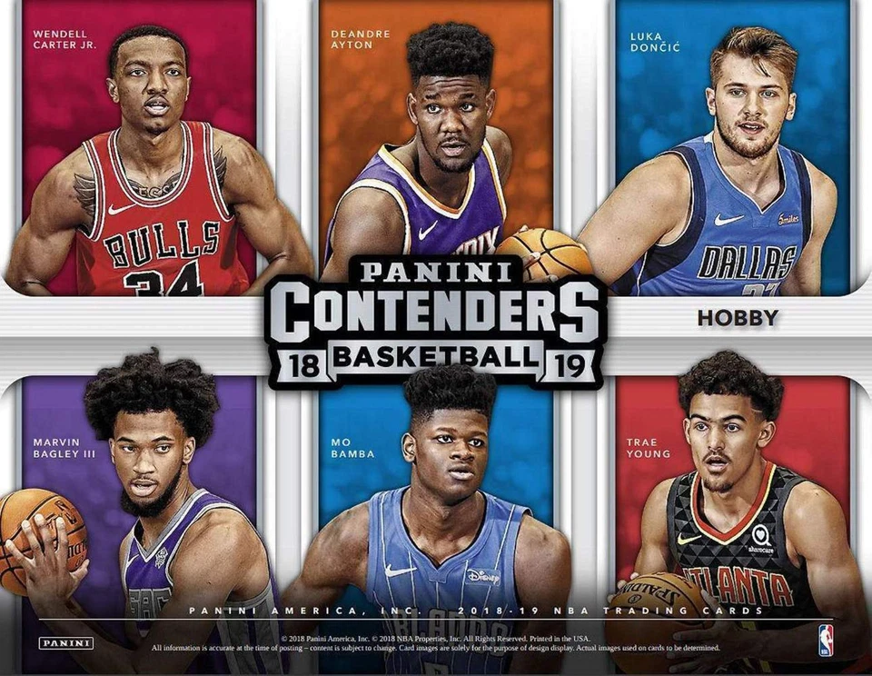 2018 19 Panini Contenders Basketball Base You PIck #1-100 CURRY HARDEN KYRIE +++ - Image 1 of 1