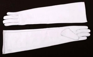 Women Genuine Sheep Leather Opera Gloves unlined (40 cm). - Picture 1 of 56