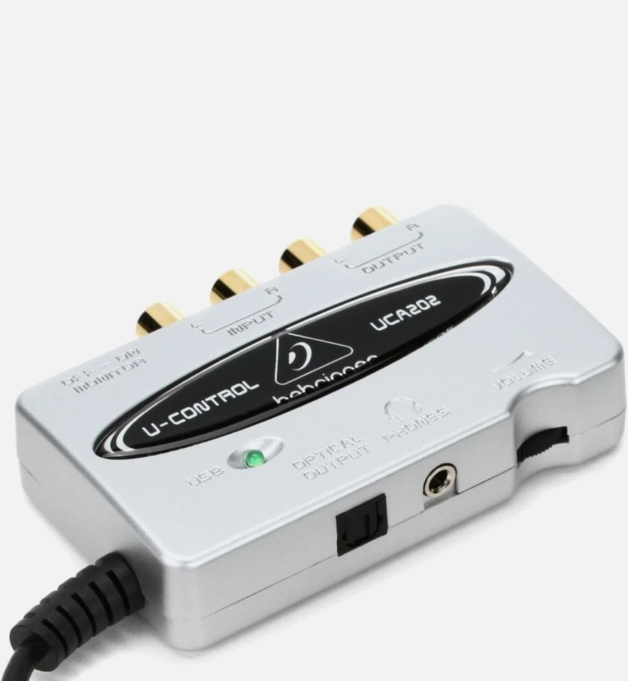 Behringer UCA202 U-Control Ultra Low-Latency 2 In/2 Out Usb/Audio Interface - Image 1 of 1
