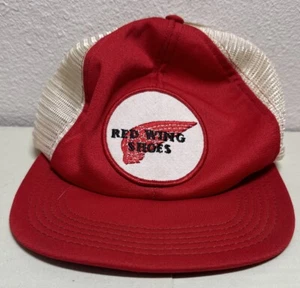 Vintage Red Wing Shoes Trucker SnapBack Mütze für Ersatzteile - Bild 1 von 5