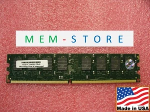 579318-001 4GB DDR2-800MHz UDIMM non-ECC RAM Compatible w/ HP xw4300 Workstation - Picture 1 of 5