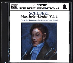 Mayrhofer-Lieder 1 by Schubert / Hauptmann, Cornelius / Laux, Stefan (CD - 2000) - Imagen 1 de 2
